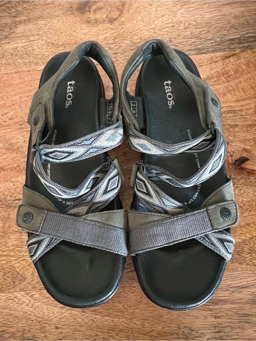 Taos Strappy Hiking Sandals Size 7